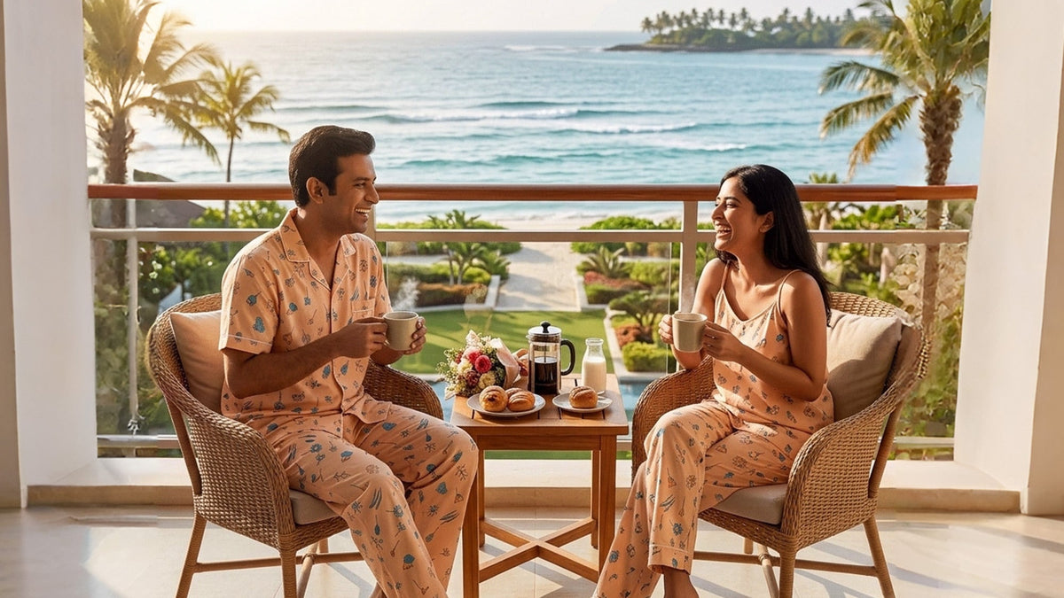 Why Matching Pajamas Deserve a Place in Your Honeymoon Suitcase