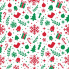 Holiday Cheer Print in Cotton for Christmas