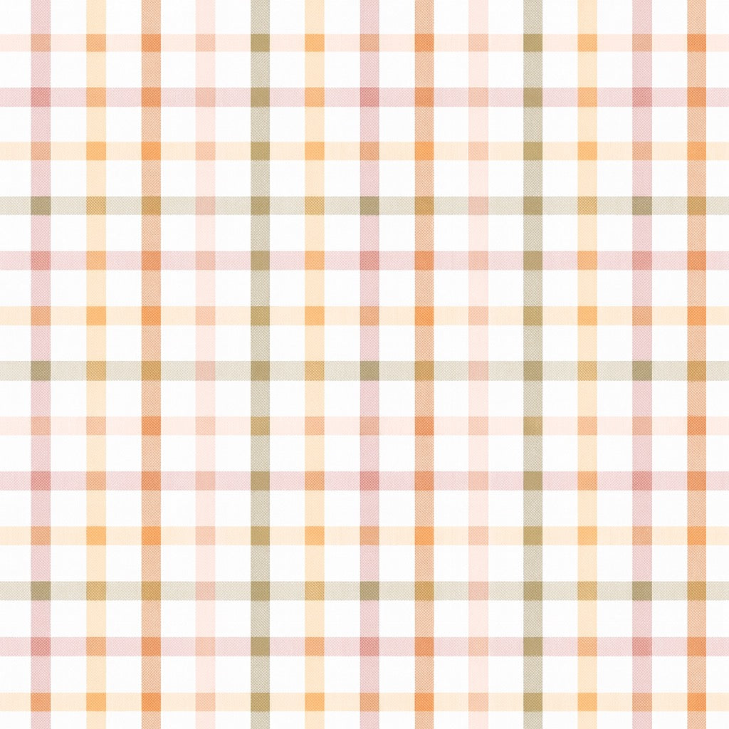Pastel plaid in cotton