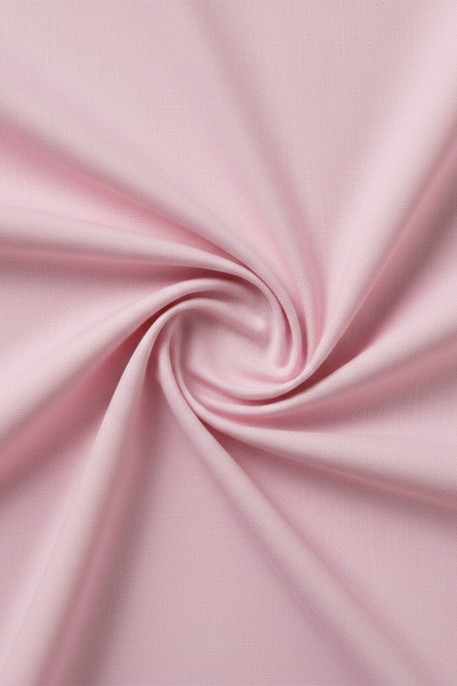 Blush pink cotton fabric for soft couple lounge wear and gifting.