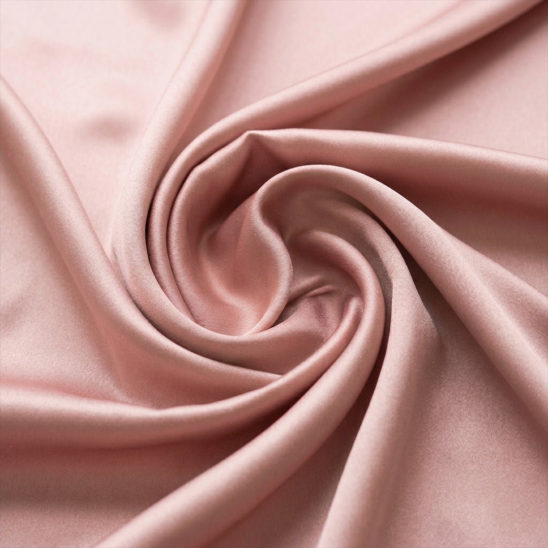 Blush Pink Satin matching night suit for you and your partner, styled together