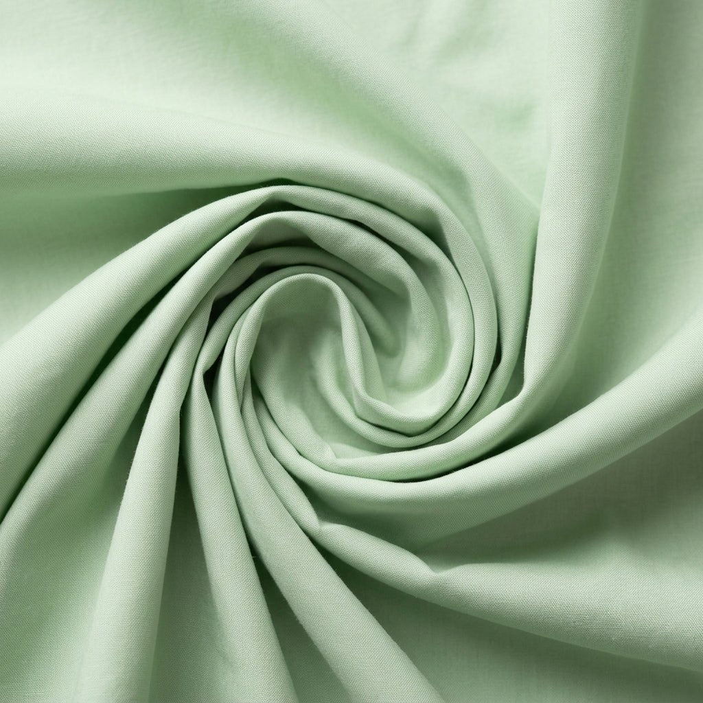 Sage Green cotton fabric detail for matching pajamas