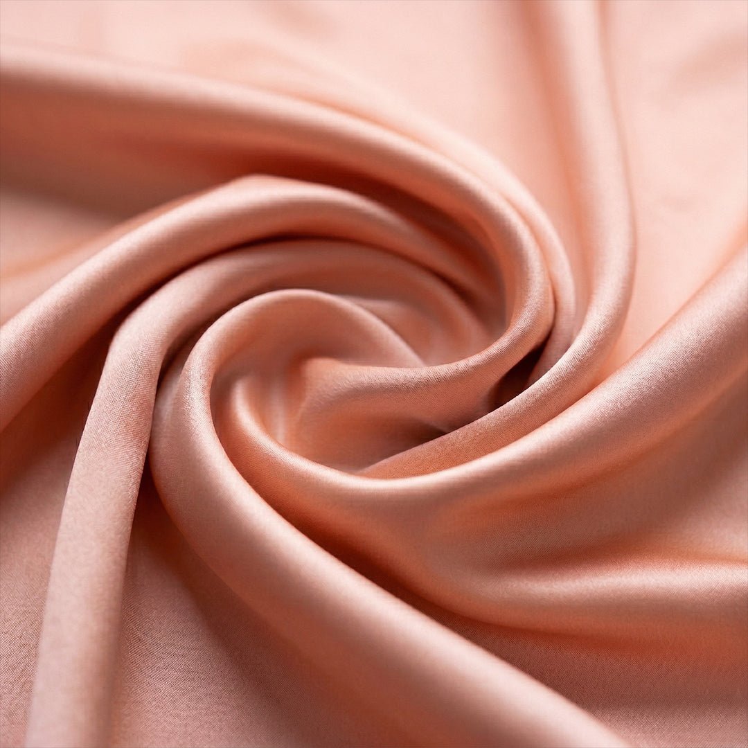 Pajama Tribe Peach Satin matching couple pajamas