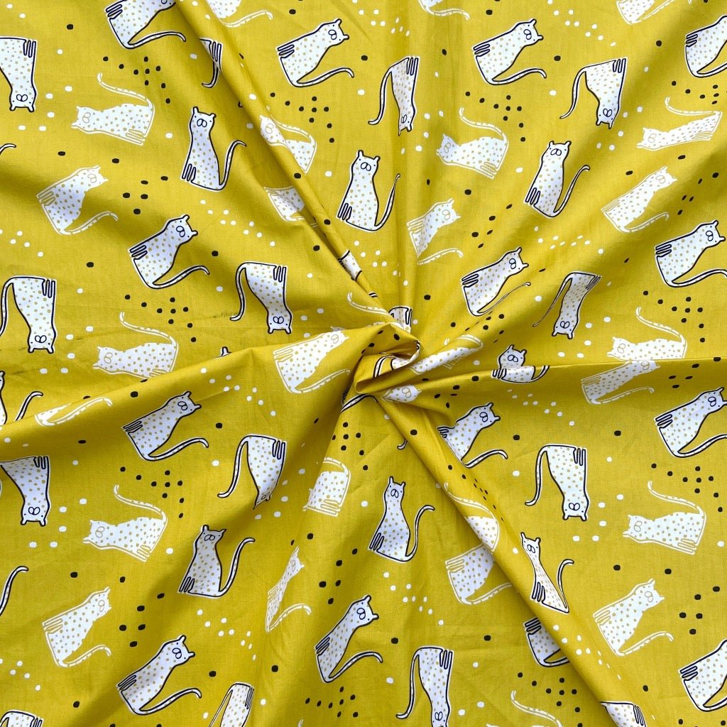 Cheetah Tribe cotton fabric for animal-print night suits, bold sleepwear and fun lounge sets.