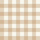 Beige Gingham Checks in Cotton