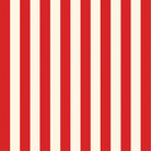 Bold red and cream striped fabric print for festive matching nightwear