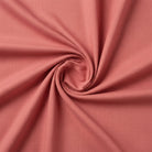 Coral rose cotton fabric for vibrant matching couple lounge wear.