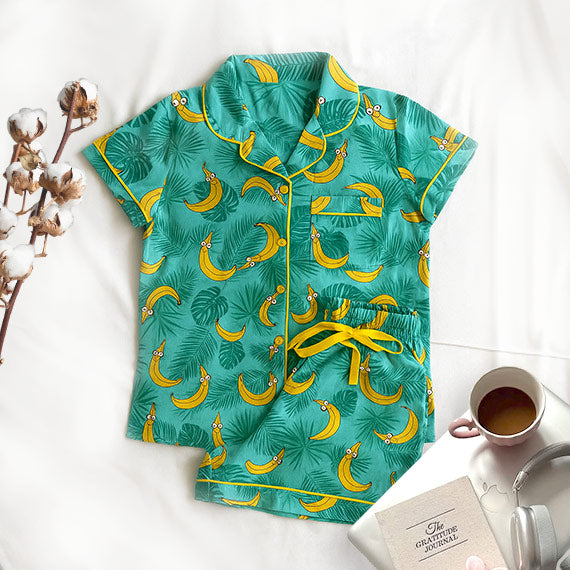 Cotton fabric sleepwear swatch