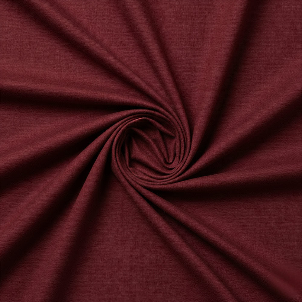 Deep wine cotton fabric for elegant couple nightwear and special evenings.