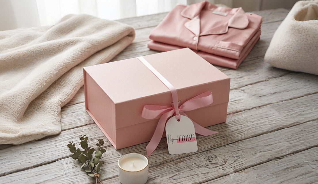 Pajama tribe gift packing for matching pajamas
