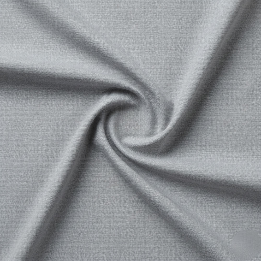 Light grey cotton fabric for minimal couple sleep sets and everyday wear.