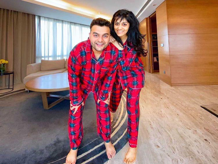 Matching Couple Pajama Set. Shop!
