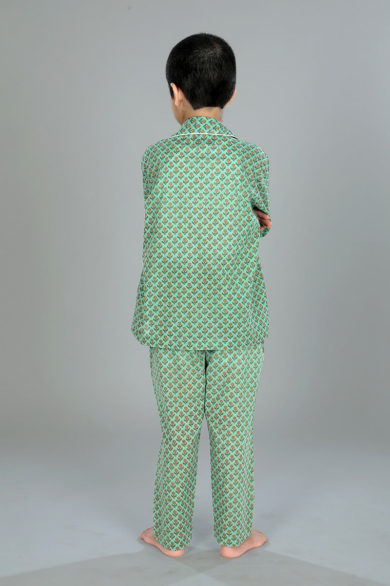 Full Sleeve Shirt + Pajamas — back