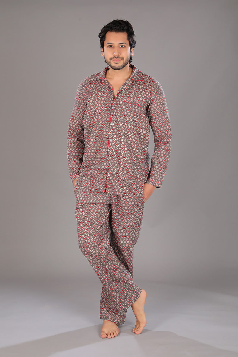 Full Sleeve Shirt + Pajamas — front