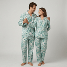 Pajama Tribe Tropical Garden couple night suit