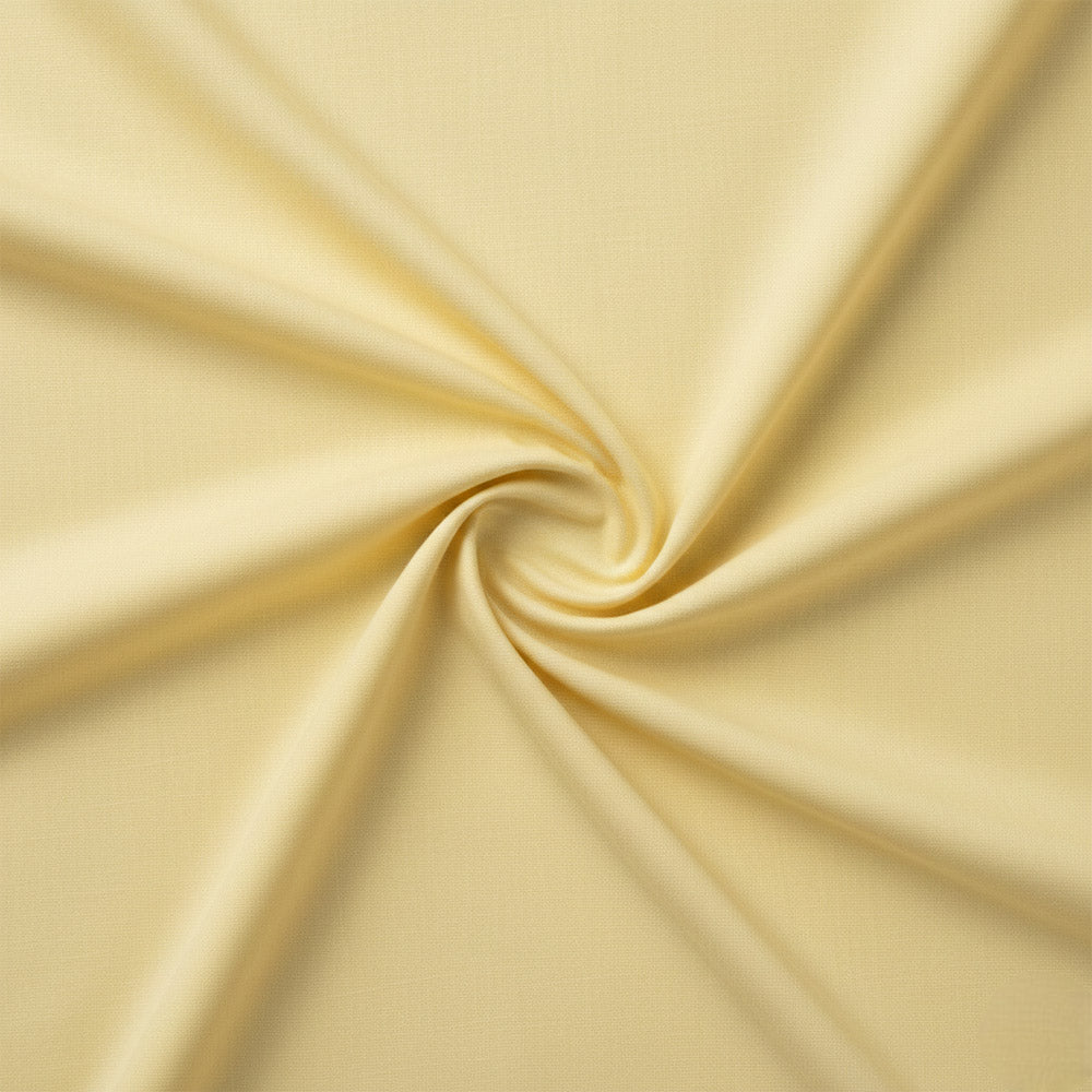 Warm yellow cotton fabric for cheerful couple sleepwear and slow mornings.
